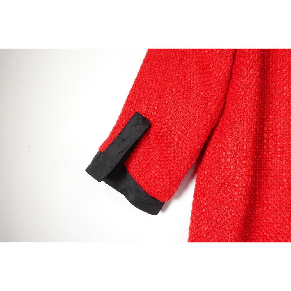 Read* Pomander Place Dress Women’s Small Red Coco Tweed Bow Tuckernuck 0773-14 - Picture 10 of 12